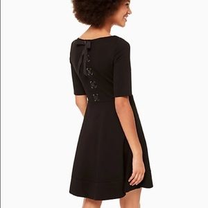 Kate Spade Lace Up Ponte Dress
